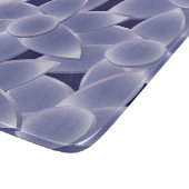 Purpurblumen Schneidebrett (Ecke)