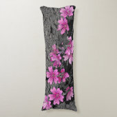 Purpurblumen Seitenschläferkissen (Vorderseite Vertikal)