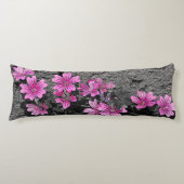 Purpurblumen Seitenschläferkissen (Vorderseite)