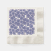 Purpurblumen Serviette (Vorderseite)