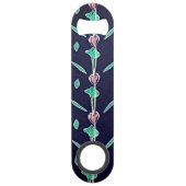 Purpurblumen Speed Flaschenöffner (Vorderseite)