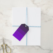 Purpurfarben Geschenkanhänger (Mit Garn)