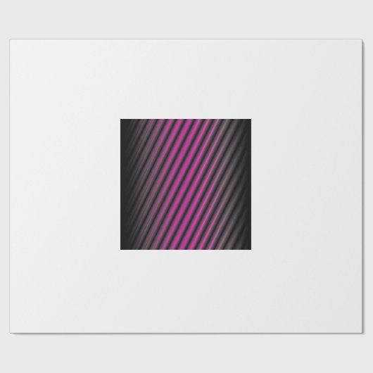 Purpurfarbene diffuse Linien Geschenkpapier (Flach)