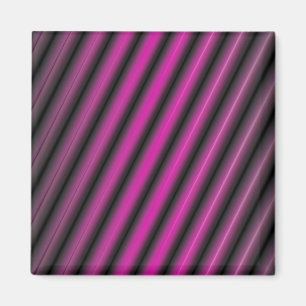 Purpurfarbene diffuse Linien Magnet