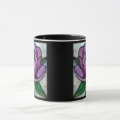 Purpurfarbene Pfingstrose gefärbt Tasse (Zentrum)