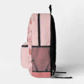 Purpurfarbener Whimsy Bedruckter Rucksack (Rechts)