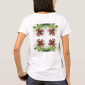 PURPURKLEE Blüte T-Shirt (Rückseite)