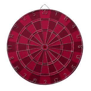 Purpurrot Dartscheibe