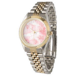 Purpurrote Echos Armbanduhr