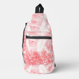 Purpurrote Echos Crossbody Bag