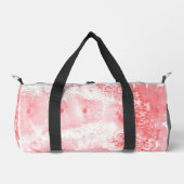 Purpurrote Echos Duffle Bag (Vorderseite)
