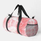 Purpurrote Echos Duffle Bag (Rechte Ecke)