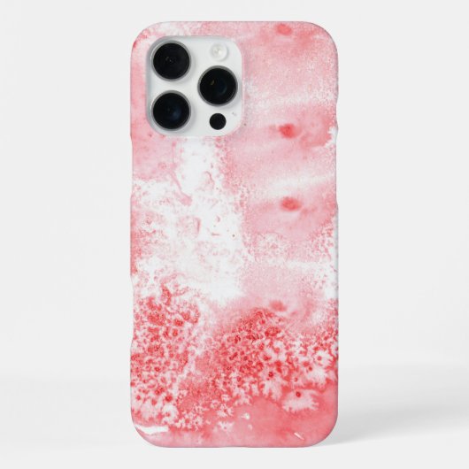 Purpurrote Echos iPhone Hülle (Rückseite)