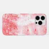 Purpurrote Echos iPhone Hülle (Rückseite (Horizontal))