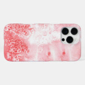Purpurrote Echos iPhone Hülle (Rückseite (Horizontal))