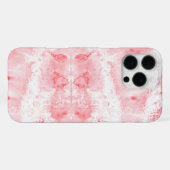 Purpurrote Echos iPhone Hülle (Rückseite (Horizontal))