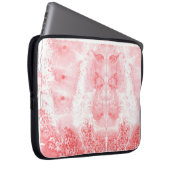 Purpurrote Echos Laptopschutzhülle (Vorne Rechts)