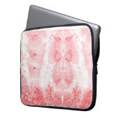 Purpurrote Echos Laptopschutzhülle (Vorderseite Links)