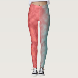 Purpurrote Fata Morgana Leggings