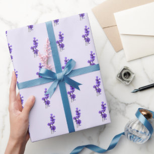 Purpurrote Mealycup-Salbei-Blume Geschenkpapier