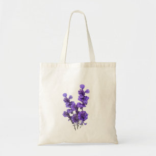 Purpurrote Mealycup-Salbei-Blume Tragetasche