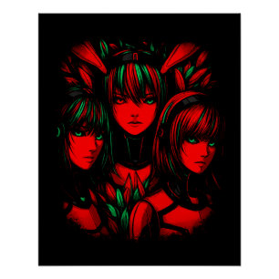 Purpurrote Trinität Poster