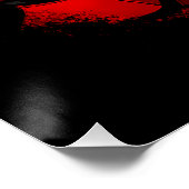 Purpurrote Trinität Poster (Ecke)