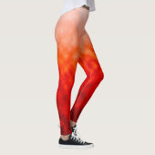 Purpurroter Hattenfall Leggings (Rechts)