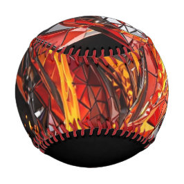 Purpurroter Serpent des geschmolzenen Goldes Baseball