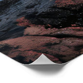 Purpursturm Poster (Ecke)