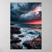 Purpursturm Poster (Vorne)