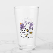 Purr-anormale Katzenbildung - Halloween-Katzen-Des Glas (Vorderseite)