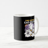 Purr-anormale Katzenbildung - Halloween-Katzen-Des Kaffeetasse (VorderseiteRechts)