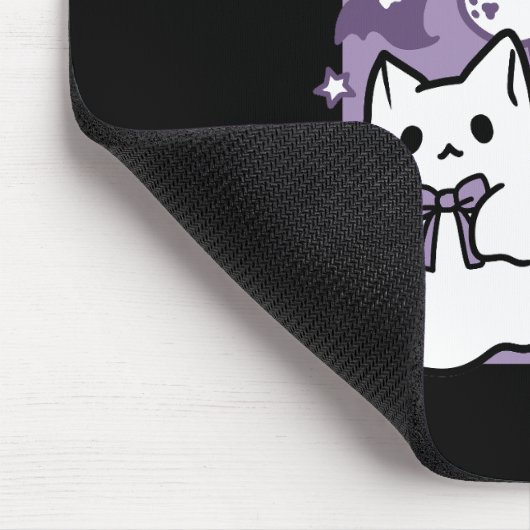 Purr-anormale Katzenbildung - Halloween-Katzen-Des Mousepad (Ecke)