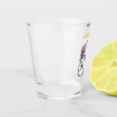 Purr-anormale Katzenbildung - Halloween-Katzen-Des Schnapsglas (Links)