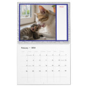'Purr & Bark-ingham Tails' Pet Custom Kalender (Feb 2026)