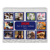 'Purr & Bark-ingham Tails' Pet Custom Kalender (Titelbild)