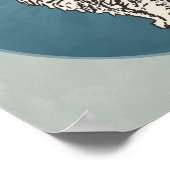 Purr Cat Poster (Ecke)