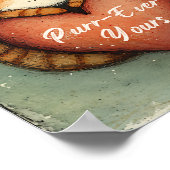 Purr Ever Yours Kitty Cat Cuddles Poster Wall Art (Ecke)