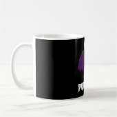 Purr Evil Funny Halloween Cat Vampire Cat Bat Cat Kaffeetasse (Links)