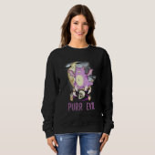 Purr Evil Let's Summon Demons Pastel Goth Occult Sweatshirt (Vorne ganz)