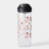 Purr-fädig Kawaii Katze Camelbak Wasserflasche Trinkflasche (Rückseite)
