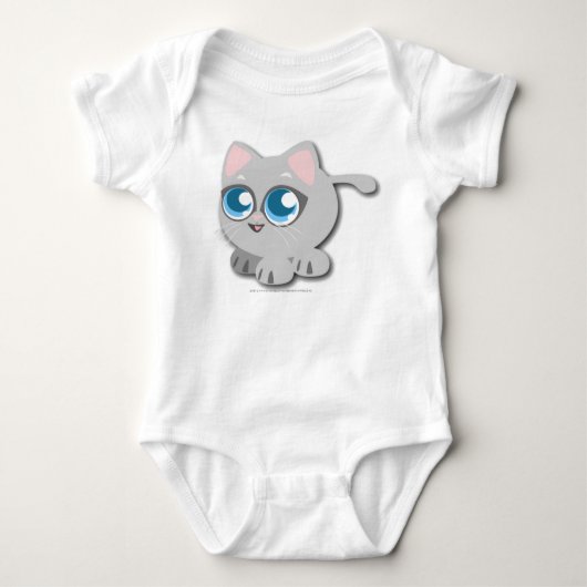 "PURR-FECT" BABY STRAMPLER (Vorderseite)