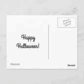 Purr-fect Cat-Kostüm Postkarte (Rückseite)