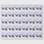Purr fect Christmas Kittens Geschenkpapier (Flach)