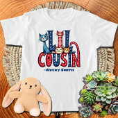 Purr-Fect Cousin Kitty Cat Matching Family T-Shirt