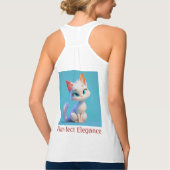 Purr-fect-Elegance Tank Top (Rückseite)