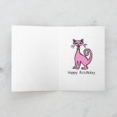 Purr-fect Geburtstag Karte (Innenseite)