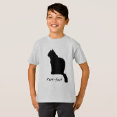 Purr-fect (Kinder) T-Shirt (Vorne ganz)