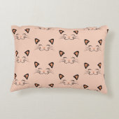 Purr-fect Kitty Floating Cat Face  Dekokissen (Rückseite)